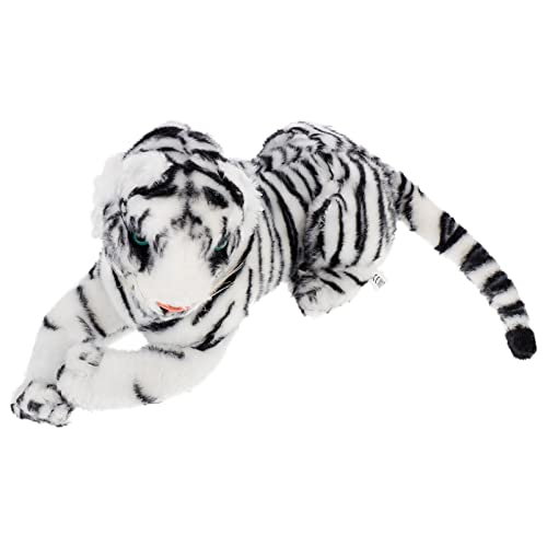ibasenice Simulation Tiger Ausgestopftes Tierspielzeug Mit Tieren Gefüllte Puppen Tiger Stoffpuppen Tigerpuppe Weiß ibasenice Simulation Tiger Ausgestopftes Tierspielzeug Mit Tieren Gefüllte Puppen Tiger Stoffpuppen Tigerpuppe Weiß von ibasenice