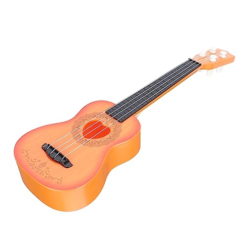 ibasenice Simulation Ukulele Musikinstrument Holzoptik Robust und Realistisch für Jungen Mädchen Musikalische Früherziehung Geburtstagsgeschenk von ibasenice