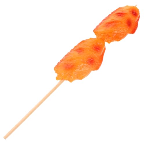 ibasenice Realistisches Grillspieße-Modell – Großes PVC-attrappen- Zum Rollenspiel Ideal Als Heimdekoration Und Als Schaufensterdekoration in Einkaufszentren von ibasenice