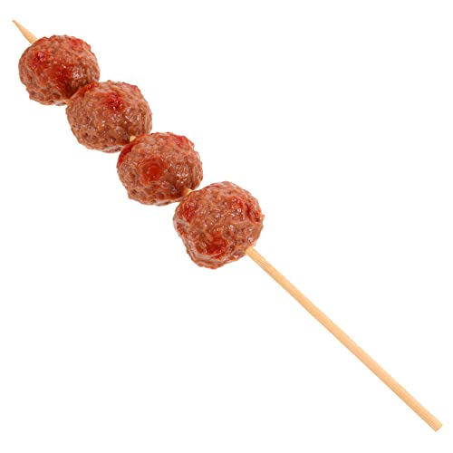 ibasenice Simulierte Grillspieße Vor, Spiel Zu Spielzeugnahrung Mini-Essen Gefälschte Lebensmittel Mini- Künstlich Simuliertes Essen Simulation Gerösteter Speisen Backen von ibasenice