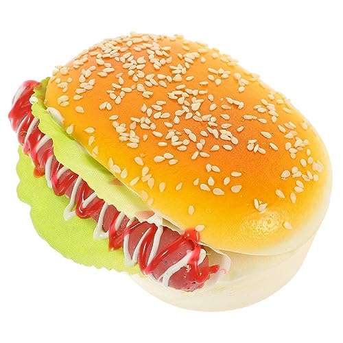 ibasenice Simulierte Hamburger Modelldekorationen Burger Burger Förmige Modelle Kunstburger Ornament Heimdekoration Fotografie Requisiten Simuliertes Burger Gefälschte Burger ibasenice Simulierte Hamburger Modelldekorationen Burger Burger Förmige Modelle Kunstburger Ornament Heimdekoration Fotografie Requisiten Simuliertes Burger Gefälschte Burger von ibasenice