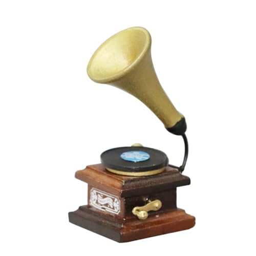 ibasenice 112 Miniatur Vintage Phonograph Miniatur Zubehör Für Puppenhaus ibasenice 112 Miniatur Vintage Phonograph Miniatur Zubehör Für Puppenhaus von ibasenice