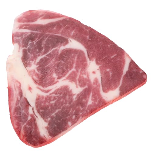 ibasenice Simuliertes -rindfleisch Gefälschtes Scheibenfleisch Gefälschtes Essen Künstliche Fleischstütze Naturgetreue Fleischdekoration Falsches Fleisch Rindfleisch-Modell PVC ibasenice Simuliertes -rindfleisch Gefälschtes Scheibenfleisch Gefälschtes Essen Künstliche Fleischstütze Naturgetreue Fleischdekoration Falsches Fleisch Rindfleisch-Modell PVC von ibasenice