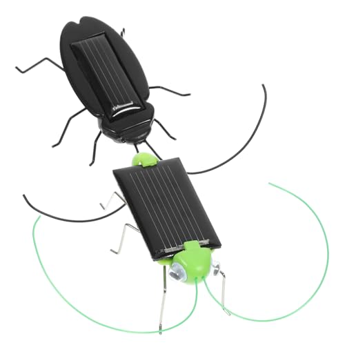 ibasenice 6stücke Solarbetriebene Insekten-spielzeuge Simulation Von Heuschrecke Und Kakerlake Lehrspielzeug Für Schüler Und Jungen Fördert Wissen Über Solarenergie von ibasenice