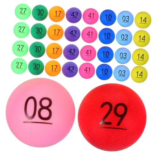 ibasenice Spielrequisiten Aus Kunststoff 50 Stück Nummerierte Tombola Und Einfach Zu Verwenden Für Partys von ibasenice