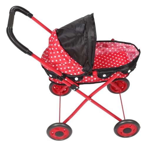 ibasenice Spielzeug-Kinderwagen Aus Kunststoff Für Mädchen Und Kleinkinder Faltbarer Puppen-Kinderwagen Babypuppen Rollenspiel-Kinderwagen-Modell Für Kinder Kinderzimmer Puppenmöbel-Zubehör ibasenice Spielzeug-Kinderwagen Aus Kunststoff Für Mädchen Und Kleinkinder Faltbarer Puppen-Kinderwagen Babypuppen Rollenspiel-Kinderwagen-Modell Für Kinder Kinderzimmer Puppenmöbel-Zubehör von ibasenice