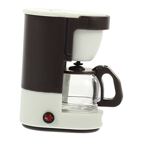 ibasenice Puppenhaus-kaffeemaschine Miniatur-Spielzeug-kaffeemaschine für Jungen und Mädchen Spielset ibasenice Puppenhaus-kaffeemaschine Miniatur-Spielzeug-kaffeemaschine für Jungen und Mädchen Spielset von ibasenice