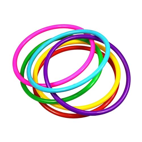 ibasenice Kunststoff Wurfringe FüR Kinder 24 StüCk Ringwurfspiel FüR Kindergarten, Garten Und Hinterhof, Party Wurfspielzeug, Mehrfarbig, 6 cm Durchmesser, ZufäLlige Farben ibasenice Kunststoff Wurfringe FüR Kinder 24 StüCk Ringwurfspiel FüR Kindergarten, Garten Und Hinterhof, Party Wurfspielzeug, Mehrfarbig, 6 cm Durchmesser, ZufäLlige Farben von ibasenice