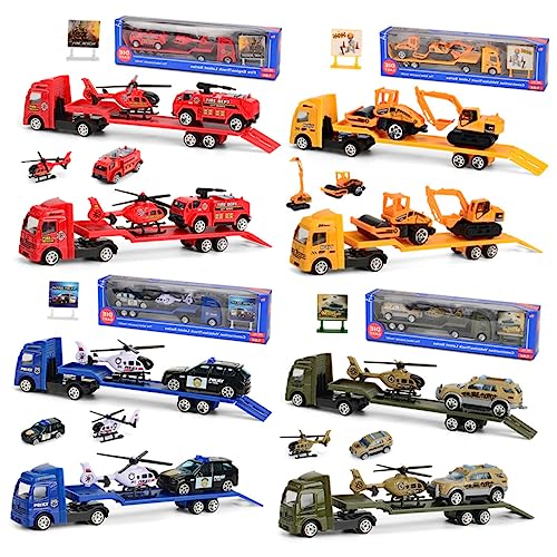 ibasenice Baby Spielzeug Spielzeuge Modelle Autospielzeug für Kinder Kinderauto Spielzeug Kinderautomodell Spielzeugprojektauto Baby-Projektauto Anhänger technisches Fahrzeug Auto Model von ibasenice