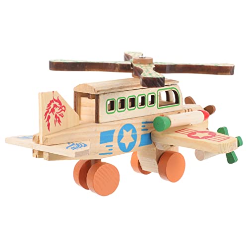 ibasenice Spielzeugflugzeug aus Holz holzspielzeug Helikopter für Dekoration Schlafzimmer sammlerstücke Flugzeugmodell aus Holz Flugzeuge der Sammlung hölzern ibasenice Spielzeugflugzeug aus Holz holzspielzeug Helikopter für Dekoration Schlafzimmer sammlerstücke Flugzeugmodell aus Holz Flugzeuge der Sammlung hölzern von ibasenice