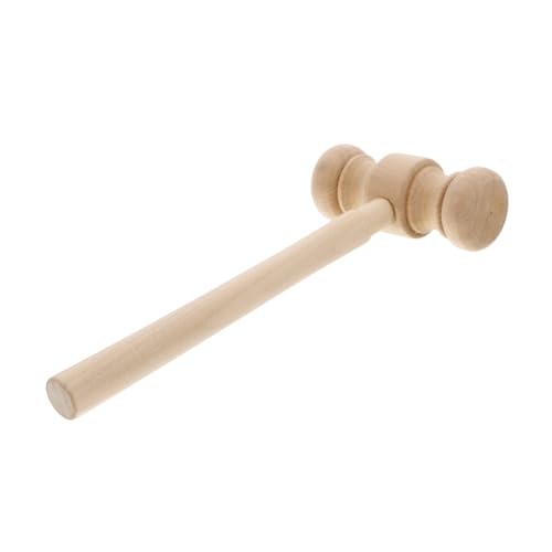 ibasenice Spielzeughammer Holzhammer Mini-holzhämmer Mini-hammerspielzeug Aus Holz Schlagwerkzeug Richterhammer Khaki Hölzern von ibasenice