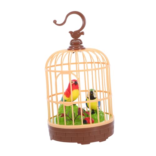 ibasenice Sprachaktiviertes Induktions Vogelkäfigspielzeug Für Zwitschernde Und Flatternde Vögel Realistische Geräusche Und Für Kleinkinder Und ibasenice Sprachaktiviertes Induktions Vogelkäfigspielzeug Für Zwitschernde Und Flatternde Vögel Realistische Geräusche Und Für Kleinkinder Und von ibasenice