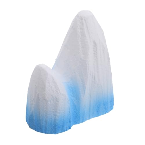 ibasenice Schaum Eisberg Figur Realistische Schnee Berg Decor Tabletop Zubehör Fotografie Requisiten Für von ibasenice