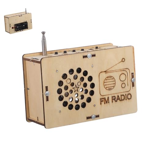 ibasenice Stem Lernradio Bausatz aus Holz Pädagogisches Wissenschafts-bastelset Fm Radio Montage Modell für Jahre Fördert Familienzusammenhalt und Praktisches Experimentieren ibasenice Stem Lernradio Bausatz aus Holz Pädagogisches Wissenschafts-bastelset Fm Radio Montage Modell für Jahre Fördert Familienzusammenhalt und Praktisches Experimentieren von ibasenice