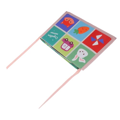 ibasenice Stoffbuch Für Kleinkinder Mit Spiegel Fühlbuch Zur Früherziehung Interaktives Babyspielzeug Für Sensorische Entwicklung Als Geburtstagsgeschenk von ibasenice