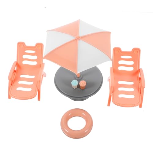 ibasenice Strandkorb-Set Miniatur Liegen Bausätze Hüpfbälle für Sandkasten sandspielzeug strandspielzeug Strandstuhl-Set Puppenhaus -Accessoire Mini-Tischmodell Abs ibasenice Strandkorb-Set Miniatur Liegen Bausätze Hüpfbälle für Sandkasten sandspielzeug strandspielzeug Strandstuhl-Set Puppenhaus -Accessoire Mini-Tischmodell Abs von ibasenice