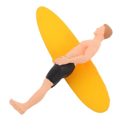 ibasenice Strandpuppe Modell Surfer Strand Miniatur Puppenhaus Strandzubehör Strandparty Bastelfigur Surfing Boy Figur Strandsurfer Strandhaus Figuren Resin ibasenice Strandpuppe Modell Surfer Strand Miniatur Puppenhaus Strandzubehör Strandparty Bastelfigur Surfing Boy Figur Strandsurfer Strandhaus Figuren Resin von ibasenice