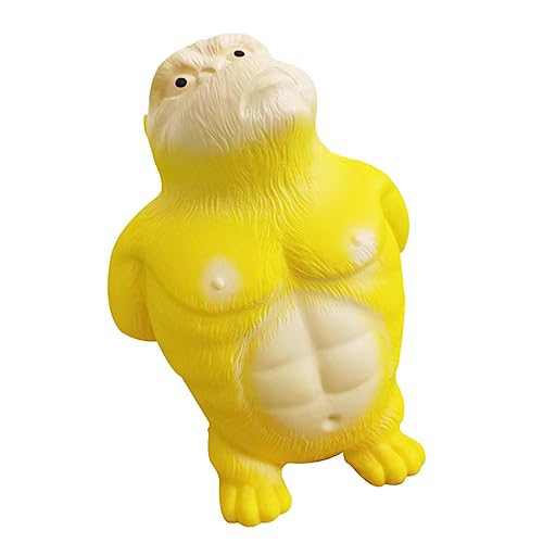 ibasenice Stressabbau Gorilla Elastisches Fidget Squeeze Toy Lustiges Antistress Sensorisches Tragbar für Party Favors Büro Schule Festival von ibasenice
