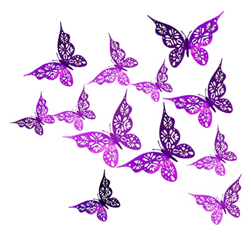 ibasenice Stück Schmetterlings Wandsticker Glitzernde Dekoration für Mädchenzimmer Kreative Wandkunst für Wohnzimmer und Partys Einfach Anzubringen für Glatte Oberflächen ibasenice Stück Schmetterlings Wandsticker Glitzernde Dekoration für Mädchenzimmer Kreative Wandkunst für Wohnzimmer und Partys Einfach Anzubringen für Glatte Oberflächen von ibasenice