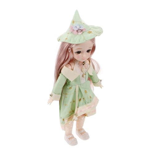 ibasenice Style Puppen Süße Puppe Amerikanische Puppen für Mädchen Puppenschanninform Prinzessin Puppe Puppenkleidung Miniatur-Schaufensterpuppen Kugelgelenkpuppe Kawaii Puppe Samt von ibasenice