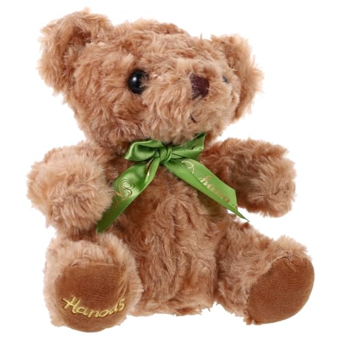ibasenice Kuscheltiere Bärenpuppe Plüschbärenpuppe Kuscheltier Pp-Baumwolle Weich und Bequem Der Favorit Von Jungen und Mädchen von ibasenice