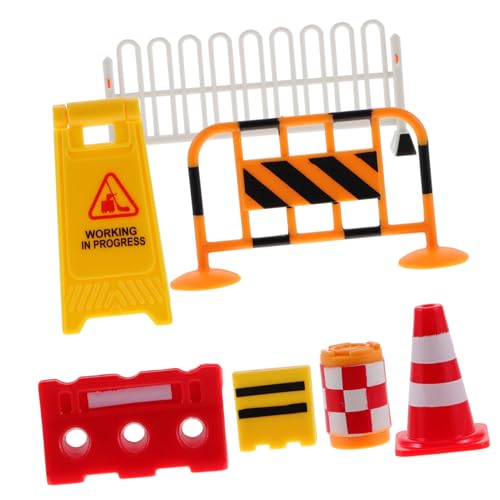 ibasenice Teiliges Mini Verkehrsschilder Realistische Straßensperren und Verkehrszeichen für Pädagogisches Kinderspielzeug zur Verkehrssicherheit Leicht und Tragbar für Zuhause und ibasenice Teiliges Mini Verkehrsschilder Realistische Straßensperren und Verkehrszeichen für Pädagogisches Kinderspielzeug zur Verkehrssicherheit Leicht und Tragbar für Zuhause und von ibasenice