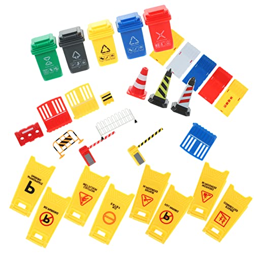 ibasenice Teiliges Verkehrsschild Spielset für Interaktive Lernspielzeuge zur Verkehrserziehung Realistische Miniatur Straßenschilder und Barrikaden für Spiel und Spaß ibasenice Teiliges Verkehrsschild Spielset für Interaktive Lernspielzeuge zur Verkehrserziehung Realistische Miniatur Straßenschilder und Barrikaden für Spiel und Spaß von ibasenice