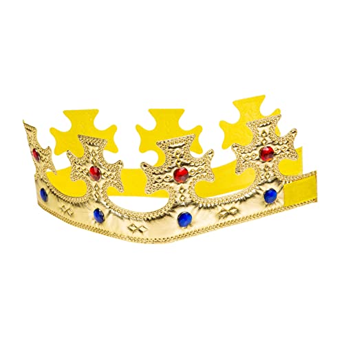 ibasenice Tiara prinzessin geburtstagsdekoration Krone Karikatur königlich stutzenhalter kopfschmuck edelsteine für kleider Kinderspielzeug Rollenspiel-Requisiten Stoff Golden ibasenice Tiara prinzessin geburtstagsdekoration Krone Karikatur königlich stutzenhalter kopfschmuck edelsteine für kleider Kinderspielzeug Rollenspiel-Requisiten Stoff Golden von ibasenice