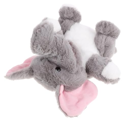 ibasenice Tier Handpuppe Plüsch Elefant für Interaktives Geschichtenerzählen Vielseitige Fingerpuppe für Rollenspiele Partys und Lernaktivitäten Farbenfroh von ibasenice
