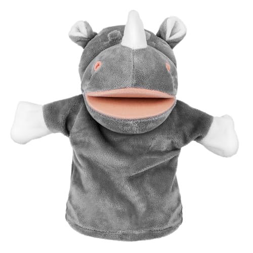 ibasenice Tierische Handpuppe Plüschspielzeug mit Robuste und Angenehme Haptik für Geschichtenerzählen Langlebig und Pflegeleicht von ibasenice