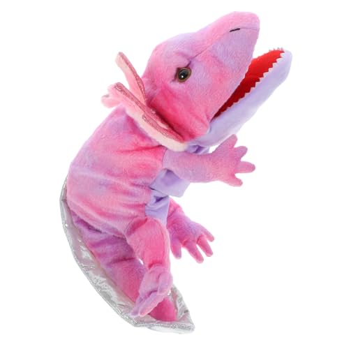 ibasenice Puppenspielzeug - Plüschtier-handpuppe - Baumwoll-kinderpuppe - Lernspielzeug - Reptilienpuppe ibasenice Puppenspielzeug - Plüschtier-handpuppe - Baumwoll-kinderpuppe - Lernspielzeug - Reptilienpuppe von ibasenice