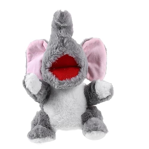 ibasenice Cartoon-Elefanten-handpuppe Interaktives Geschichtenerzählspielzeug Weich Und Bequem Für Kleinkinder Klassenzimmerfreundlich von ibasenice