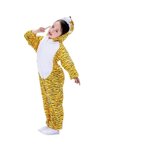 ibasenice Tiger-Cosplay-kostüm Für Kinder – Tier-Outfit Für Geburtstagsfeiern Und Die Bühne – Bequemes Strukturiertes Material – Größe L ibasenice Tiger-Cosplay-kostüm Für Kinder – Tier-Outfit Für Geburtstagsfeiern Und Die Bühne – Bequemes Strukturiertes Material – Größe L von ibasenice