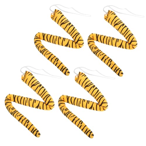 ibasenice Tiger Kostüm für Weicher Plüsch Tiger Leichtes Tierkostüm Zubehör Wiederverwendbar für Halloween Bühnenauftritte und Mottopartys von ibasenice