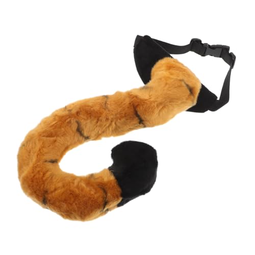 ibasenice Realistischer Tiger-tierschwanz Plüsch-Tiger-kostüm-zubehör Für Furry-Fans Halloween-verkleidung ibasenice Realistischer Tiger-tierschwanz Plüsch-Tiger-kostüm-zubehör Für Furry-Fans Halloween-verkleidung von ibasenice