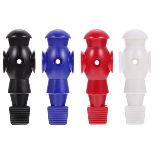 ibasenice Tischfußballspieler-Set – 4-teilige Mechanische Ersatzfiguren für Tischfußballspiele, Harzkonstruktion mit Glatter Oberfläche für EIN Verbessertes Spielerlebnis von ibasenice