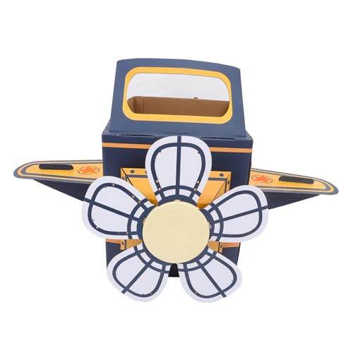 ibasenice Tragbares DIY Flugzeug für Lernspielzeug aus Papier mit Drehbarem für Kreative Outdoor Aktivitäten und Spielerisches Lernen ibasenice Tragbares DIY Flugzeug für Lernspielzeug aus Papier mit Drehbarem für Kreative Outdoor Aktivitäten und Spielerisches Lernen von ibasenice