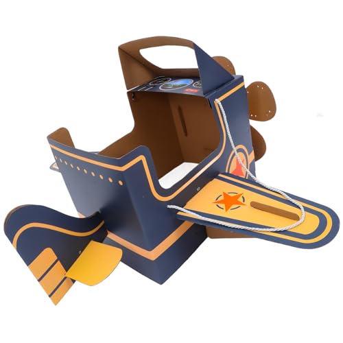 ibasenice Tragbares DIY-Flugzeugspielzeug 2Er-Pack Stem-Lernaktivität Und Rollenspielset Für Kinder Leichtes Design Mit Verstellbaren Riemen von ibasenice