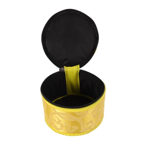 ibasenice Tragetasche für Klangschalen Handgefertigte Buddha Klangschalen Aufbewahrung mit Reißverschluss Stilvolle Meditationsschale Tasche für Reise und Präsentation ibasenice Tragetasche für Klangschalen Handgefertigte Buddha Klangschalen Aufbewahrung mit Reißverschluss Stilvolle Meditationsschale Tasche für Reise und Präsentation von ibasenice