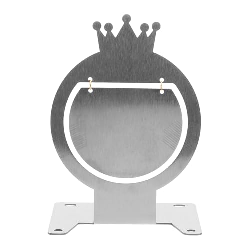 ibasenice Trainingsschwungziel Kleines Schießziel Outdoor-zieltafel Reaktive Ziele Kleine Ziele Präzisions-übungsgerät Entfernungsziele Kleines Trainingsziel Zugziel Rostfreier Stahl Silver von ibasenice