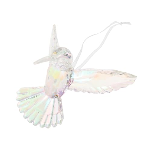 ibasenice Elegante Acryl-kolibri-Ornamente Schillernde Vögel Hängende Heimdekoration Für Partys von ibasenice