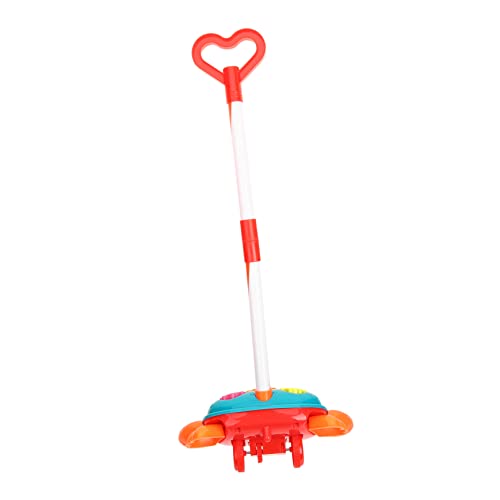 ibasenice Trolley- Push-Pull- für Kleinkinder Lauflernhilfe für Babys Schiebespielzeug für Kleinkinder Pull - drücken Kleinkind ziehen Plastik von ibasenice