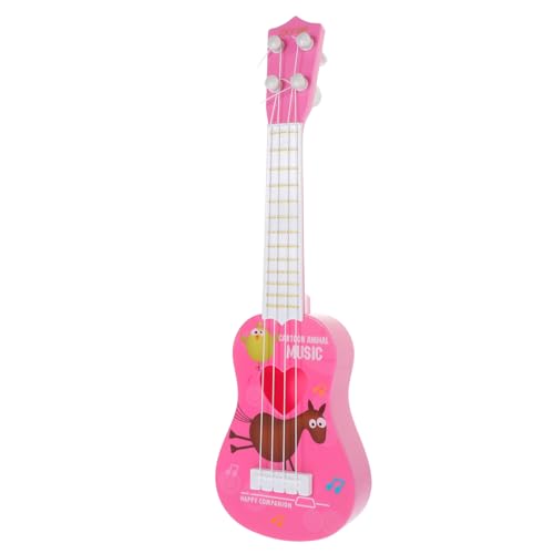 ibasenice Tragbare Gitarre Kinder-Ukulele Gitarrenspielzeug Musikinstrument Für Kinder Lernen Und Spaß von ibasenice