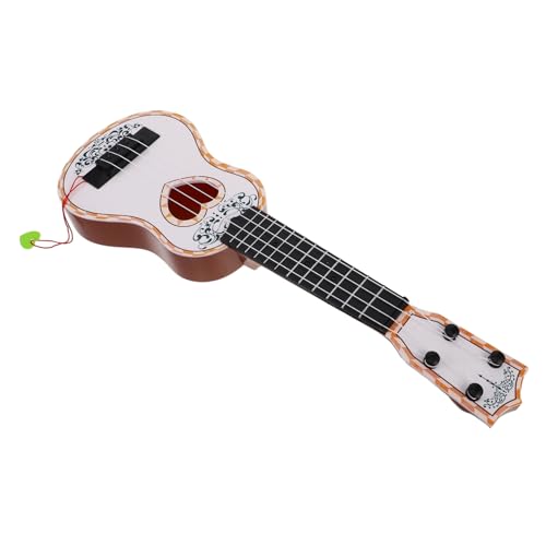 ibasenice Ukulele Gitarre Kinderspielzeug Musikspielzeug Musikalisches Lernspielzeug für Ukulel - Accessoire Frühes Bildungsspielzeug Kinderversorgung Plastik Beige ibasenice Ukulele Gitarre Kinderspielzeug Musikspielzeug Musikalisches Lernspielzeug für Ukulel - Accessoire Frühes Bildungsspielzeug Kinderversorgung Plastik Beige von ibasenice