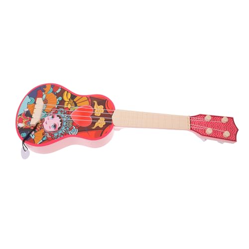 ibasenice Ukulele Simulations-Ukulele -Ukulele-Modell Früherziehung Ukulele Ukulele Kleinkind-Ukulele -Ukulele- Ukulele Kleine Ukulele Plastik von ibasenice