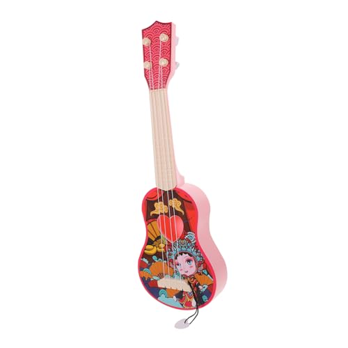 ibasenice Ukulele -Ukulele- Ukulele-Modell für Kleinkinder Ukulele Imitation eines Ukulele-Spielzeugs Früherziehung Ukulele Mini-Ukulele Plastik von ibasenice