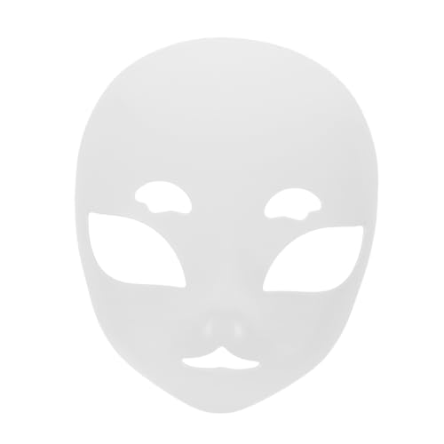 ibasenice Unbemalte Weiße Fursuit Kopfmaske aus Kunststoff Leichte Langlebige DIY Tierkostüm Maske für Halloween Karneval Maskenbälle und Cosplay-events Vielseitiges Tragbares Kostümzubehör ibasenice Unbemalte Weiße Fursuit Kopfmaske aus Kunststoff Leichte Langlebige DIY Tierkostüm Maske für Halloween Karneval Maskenbälle und Cosplay-events Vielseitiges Tragbares Kostümzubehör von ibasenice