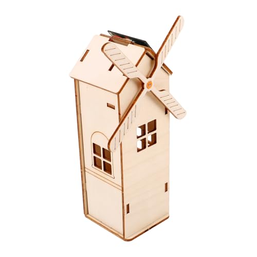 ibasenice Unvollendeter Holzwindmühlen Ornament mit DIY Projekt für Wissenschaftsexperiment und Kreatives Basteln für Kleine ibasenice Unvollendeter Holzwindmühlen Ornament mit DIY Projekt für Wissenschaftsexperiment und Kreatives Basteln für Kleine von ibasenice