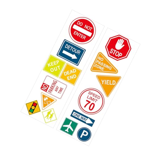 ibasenice Verkehrszeichen Wandtattoo Teilig PVC Abziehbar Selbstklebend Kinderzimmer Wohnzimmer Wanddeko Straßenschilder Aufkleber zur Raumgestaltung ibasenice Verkehrszeichen Wandtattoo Teilig PVC Abziehbar Selbstklebend Kinderzimmer Wohnzimmer Wanddeko Straßenschilder Aufkleber zur Raumgestaltung von ibasenice