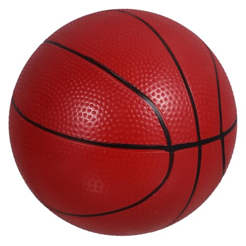 ibasenice Vinyl-Basketball Kinderspielzeug Hüpfbälle Für Bälle Für Buntes Ballspielzeug Spielplatzbälle Pädagogischer Springender Ball Flummi Kickball-Ball Brown PVC von ibasenice